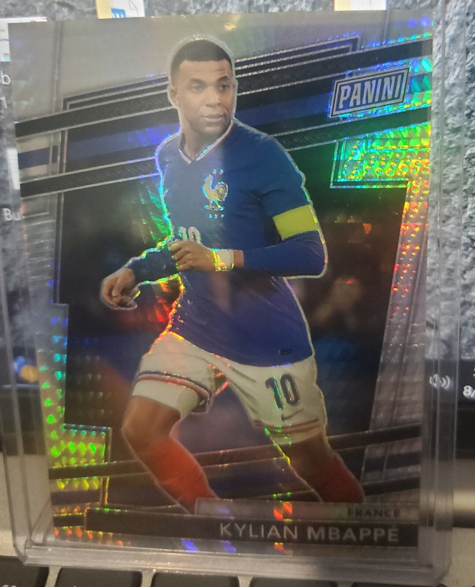 KYLIAN MBAPPE 2024 Panini National Gold VIP Pack Prizm Hyper #65 