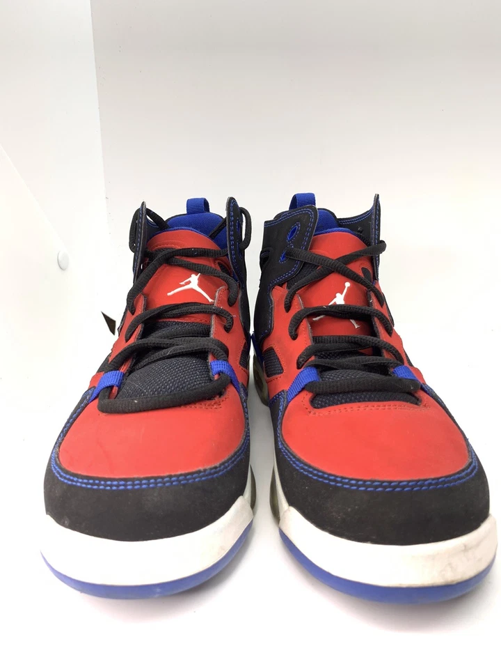 Nike 2012 Air Jordan Flight Club 91 XX Red Black blue Shoe Size  6.5Y - Image 2 of 4