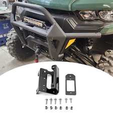 UTV Steel Winch Mounting Bracket For Can am Defender HD5/7/8/9/10 2016-2025