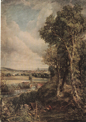 DEDHAM VALE, Suffolk von JOHN CONSTABLE - Vintage POSTKARTE