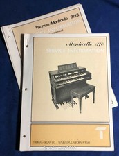 Original Thomas Organ / Monticello 370 371B / Service Info - Manual 1
