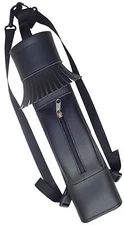 SYNTHETIC LEATHER BACK SIDE YOUTH QUIVER WITH ZIP POCKET ARCHERY PRODUCT SAQ-140