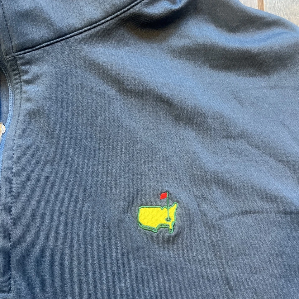 Masters Peter Millar 1/4 Cuarto Cremallera XXL Azul Marino 2XL Foto 2 de 4