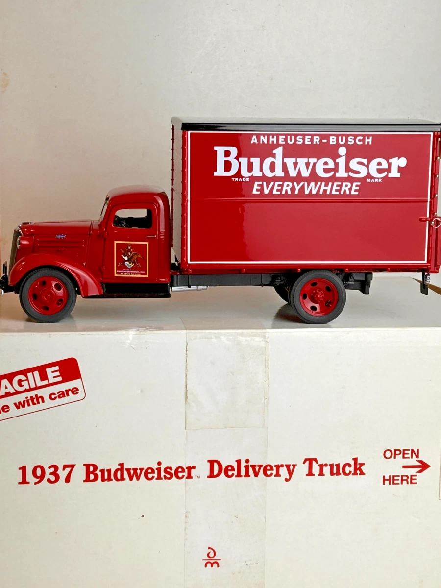 Budweiser Delivery Truck In Contemporary Manufacture Diecast Cars