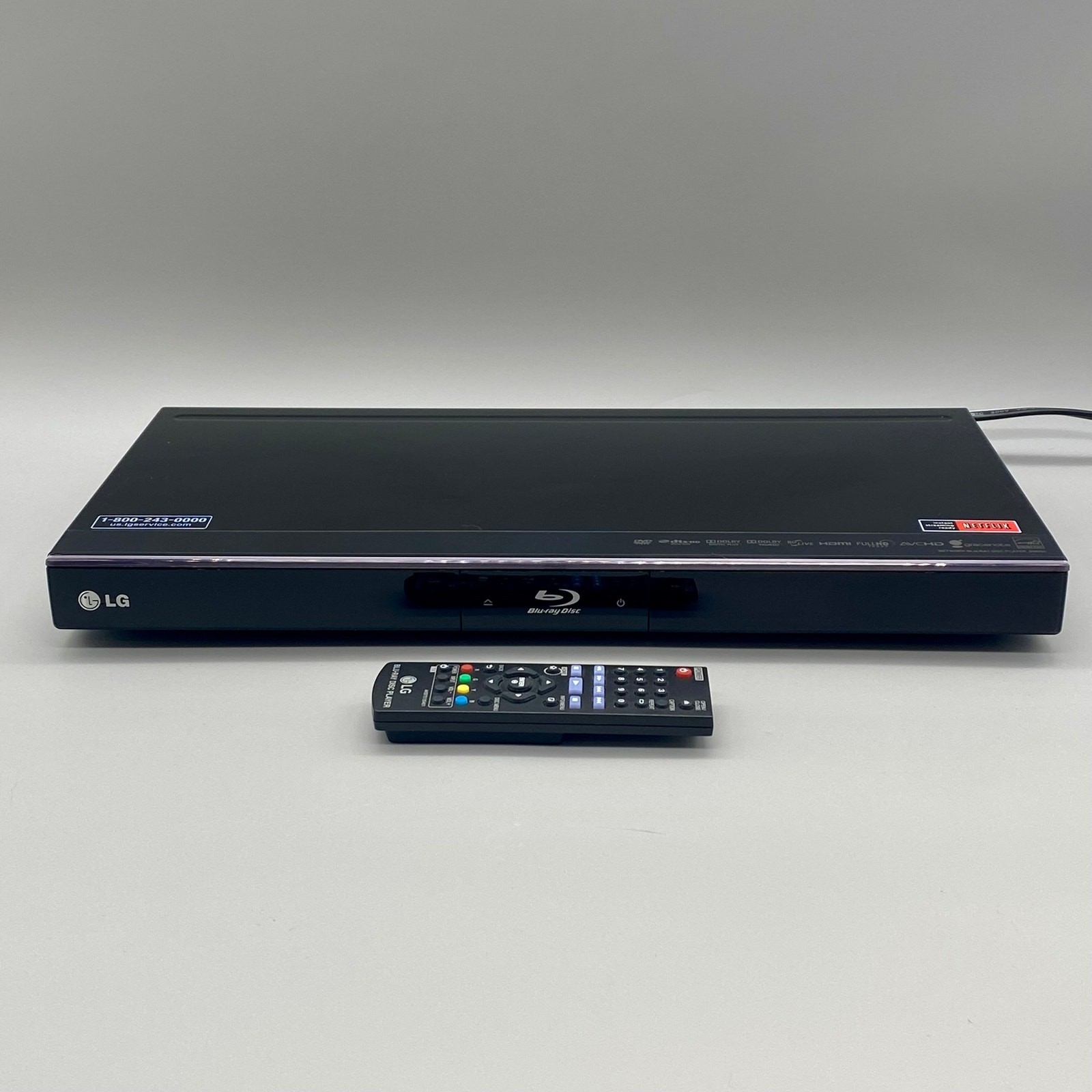 LG BD550 Network Blu-ray Disc Player w/ Remote 1080p HDMI Ne