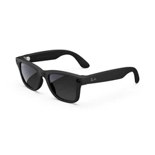 Ray-Ban  (Gen 1), Wayfarer, Matte Black | Smart AI Glasses for Men, Women - 12 M