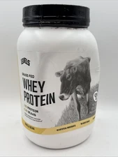 Levels Grass Fed Whey Protein Powder, No Artificials, 24G of Protein, Vanilla Be