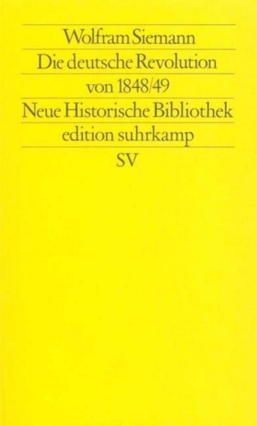 Die Deutsche Revolution Von 1848/49 Wolfram Siemann-image