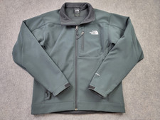 The North Face TNF Apex Bionic Jacket Mens Small Gray AL5C Softshell Outdoor