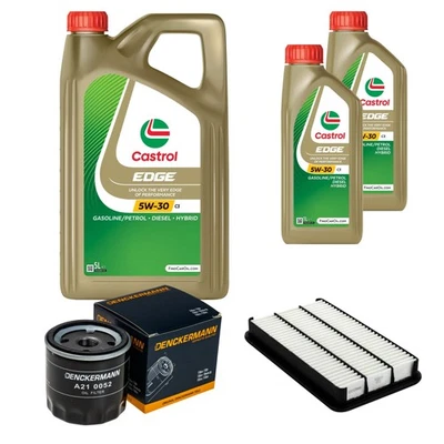 DENCKERMANN Inspection Set 7L CASTROL EDGE 5W-30 C3 Pour Lexus RX 300 AWD - Photo 1/4