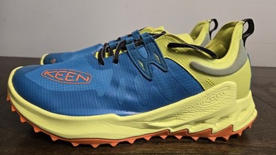 Keen Zionic Speed Blue Yellow Orange Trail Running Shoes MENS SZ 11.5 VERY NICE!
