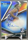 2022-23 Bowman University Best Posh Arthur Kaluma Auto Blue /150