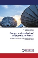 K. Prasanthi Jasmine (U. A.) | Design And Analysis Of Microstrip Antennas | Buch