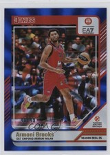 2024-25 Panini Donruss EuroLeague Holo Blue Laser /49 Armoni Brooks #6 1a07