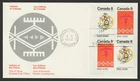 Canada #565b, Plains Indians, LL PB, Tagged, Official First Day Cover, FDC 1972