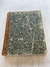 Pennsylvania  ledger book owned by George F Emery 1856 Fd4
