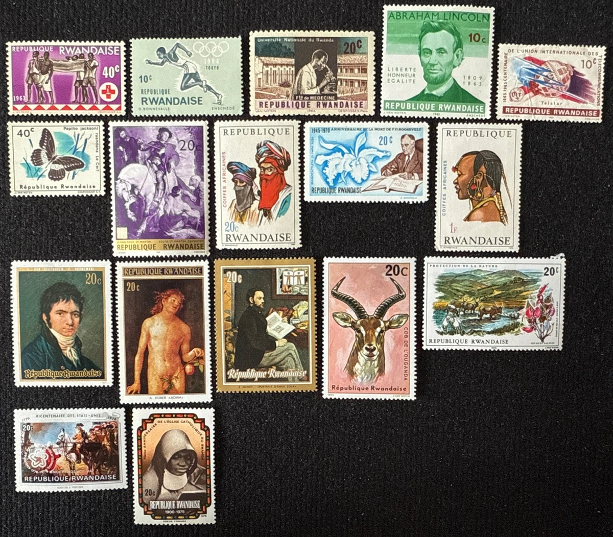25+ Rwanda Stamps for sale | Updated Oct 2026