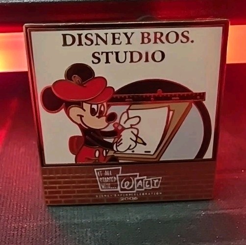 Mickey Disney Bros Artist Drawing It All Started With Walt Registration Gift