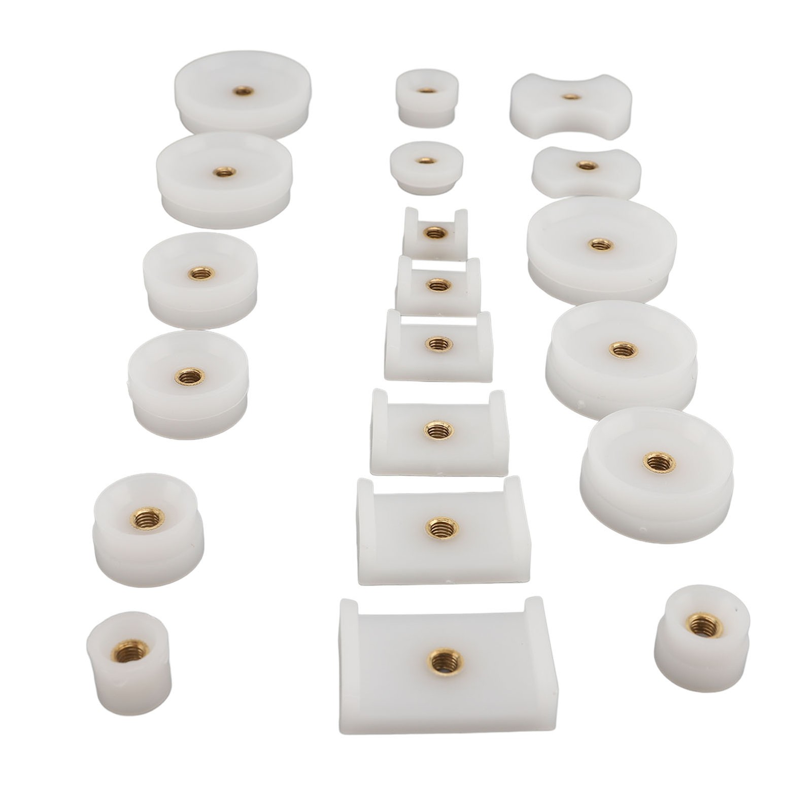 20pcs Watch Case Press Die Kit Watch Case Back Nylon Fitting Dies Set Profession