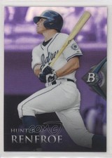 2014 Bowman Platinum Chrome Prospects Retail Purple Refractor Hunter Renfroe i0u
