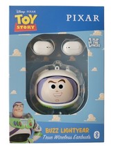 Disney Pixar Toy Story BUZZ LIGHTYEAR True Wireless Earbuds Flip The Faces NIB
