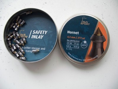 25 Stück H&N Hornet 4,5 mm Diabolos