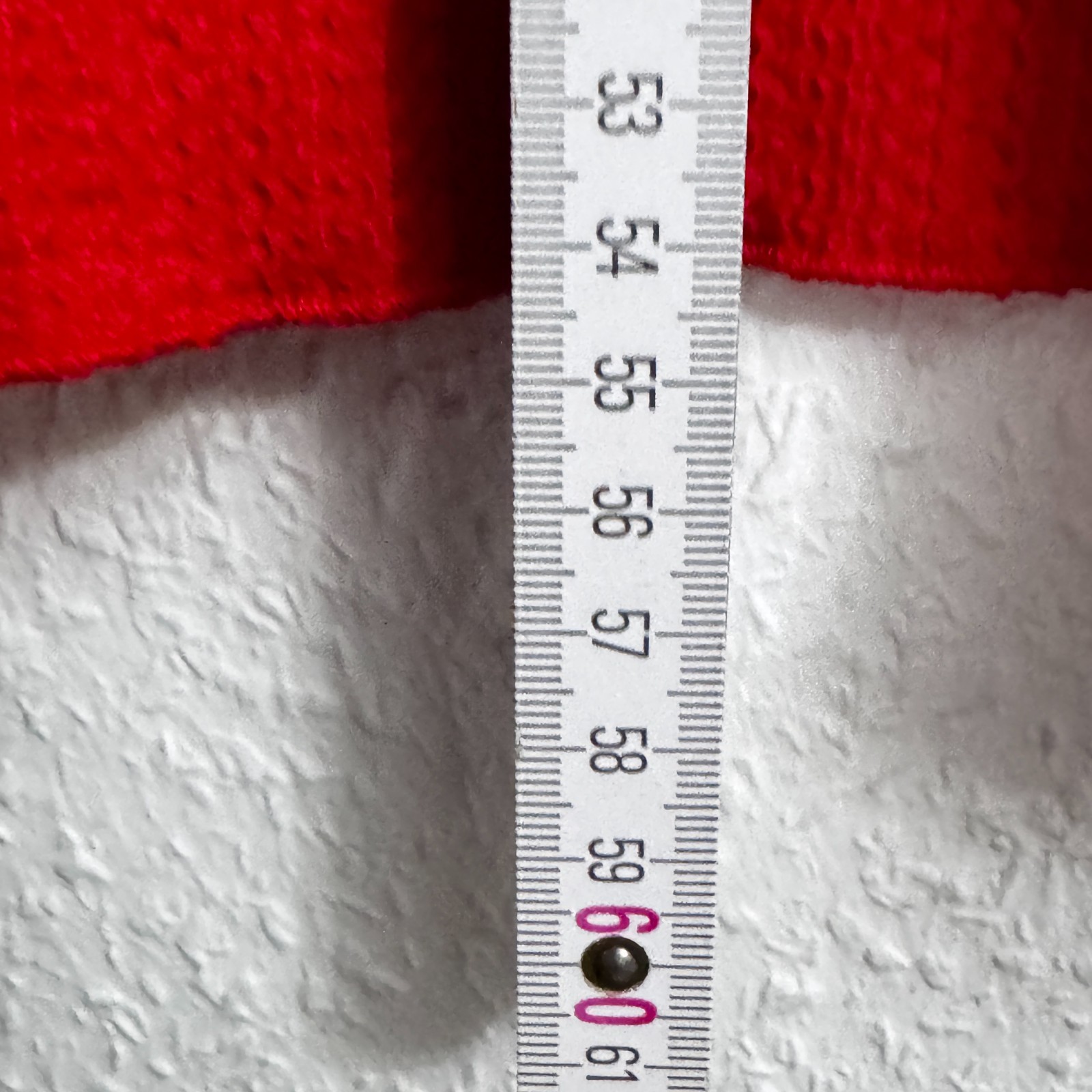 Page One Red V Neck Wrap Style Top - Size XL image 4