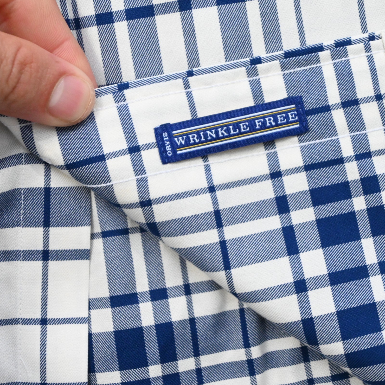 Orvis Wrinkle Free Stretch Button Up Dress Shirt … - image 6