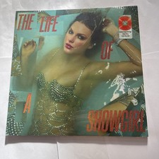 Taylor Swift. The Life of a Showgirl. NEW SEALED Orange Glitter Colored Vinyl LP