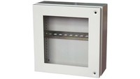 Puszka Elektroinstalacyjna, 200 X 200 X 120Mm, IP65, Kolor Szary, Materiał Stal,