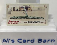 2022 Topps Allen & Ginter Mini Insert Baseball Lexicon #BL-7 Clean Up