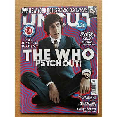 THE WHO UNCUT #287 MAGAZINE APRIL 2021 -  pete townshend cover with feature insi