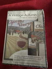 OESD Embroidery Design Pack - A Vintage Autumn Tasting Travels sealed #12405