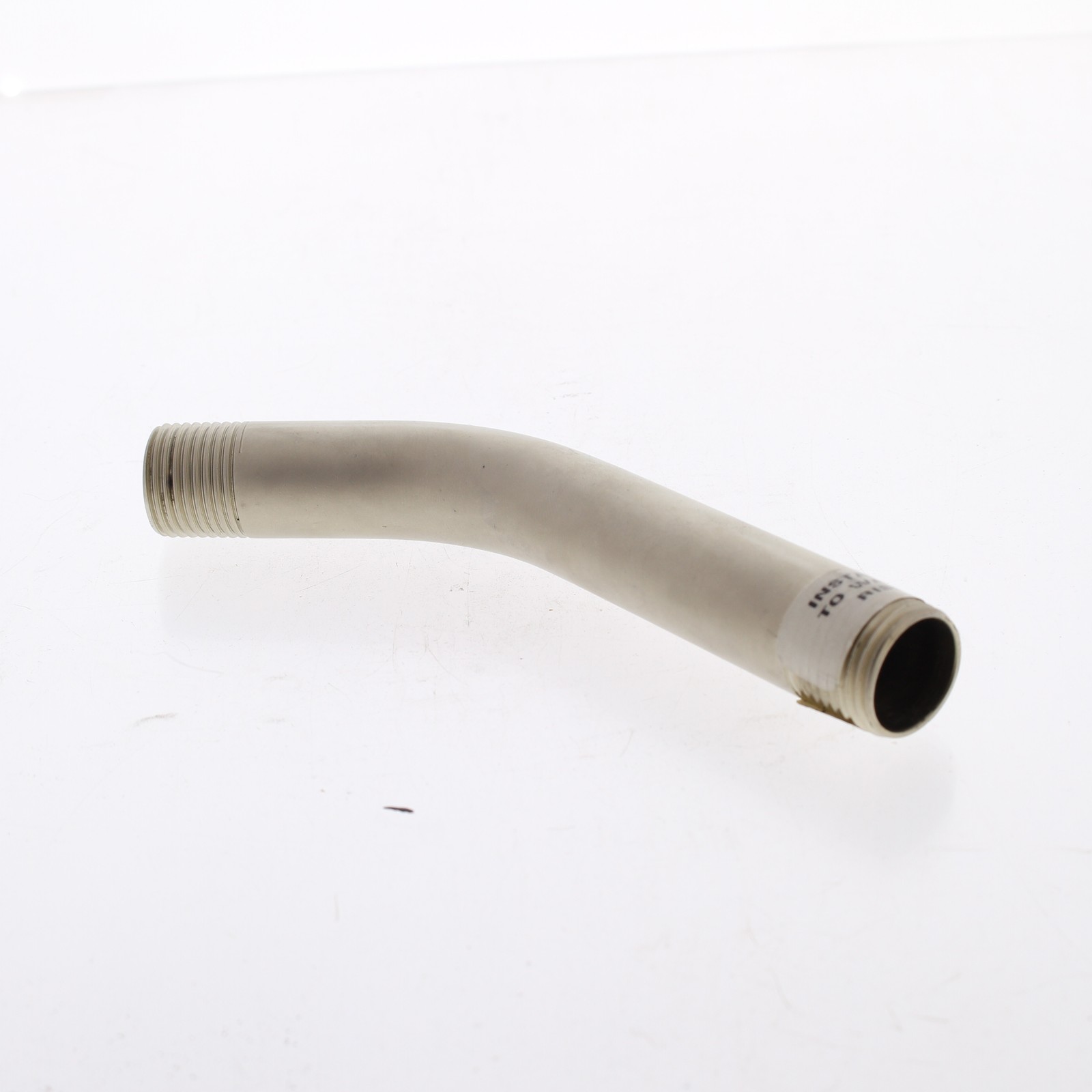 Delta #RP6023NN Wall Mounted Nickel Shower Arm Extension Pip