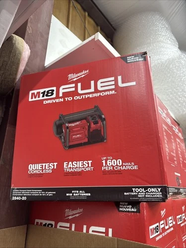 Milwaukee 2840-20 M18 FUEL 18V Brushless Cordless 2 Gal Compressor