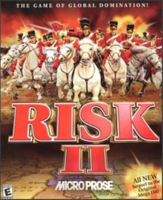 Risk II 2 PC CD computer strategy board game of armies global world domination