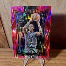 Panini 2025 WNBA Select Brittney Griner Atlanta Dream Concourse Pink Prizm #61