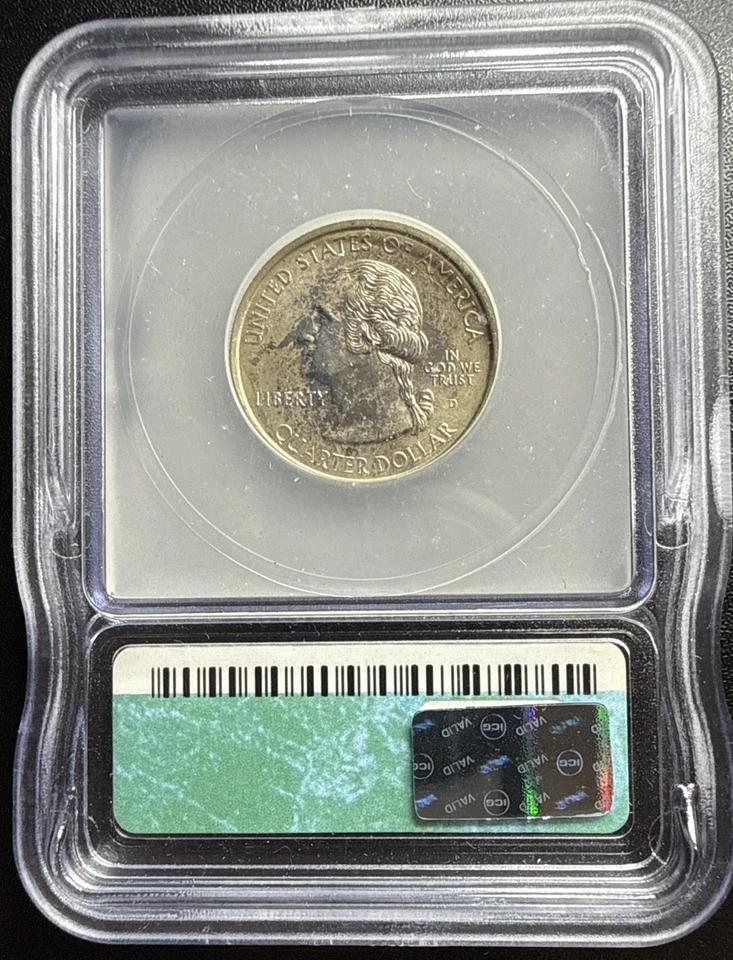 1999-D Washington State Quarter Connecticut MS67 ICG - Image 4 of 4