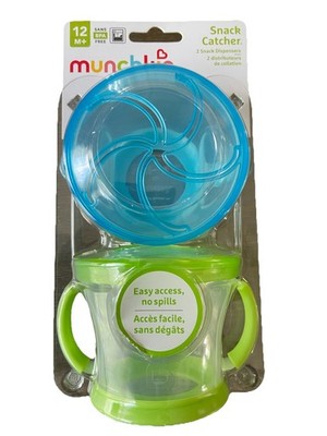 Munchkin Snack Container - Pack of 2, Blue/Green
