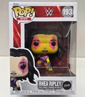 RHEA RIPLEY - BLACK LIGHT CHASE WWE WWF Funko POP! #193 Vinyl Figure MINOR WEAR