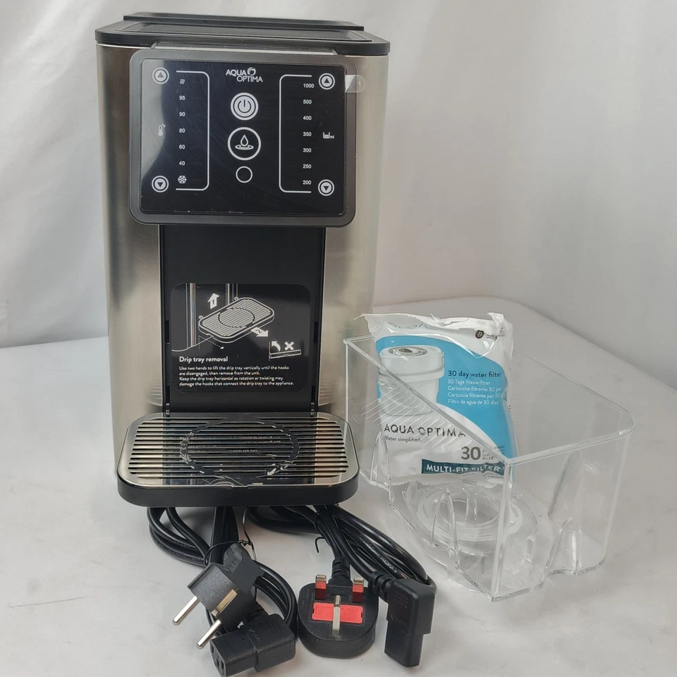 Aqua Optima Aurora 3.8 L Instant Hot & Cold Water Dispenser Inc - Image 2 of 4