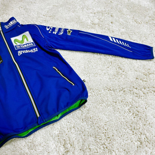 YAMAHA DESCENTE Team Soft Shell Size L [Excellent condition