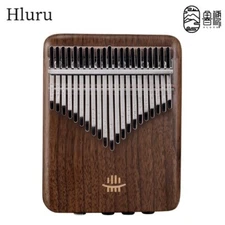 Hluru Electric Kalimba 17 21 Key Thumb Piano Built In Pickup EQ Kalimba