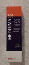 Mederma Quick Dry Oil Skin Care for Scars & Stretch Marks, 3.4 oz