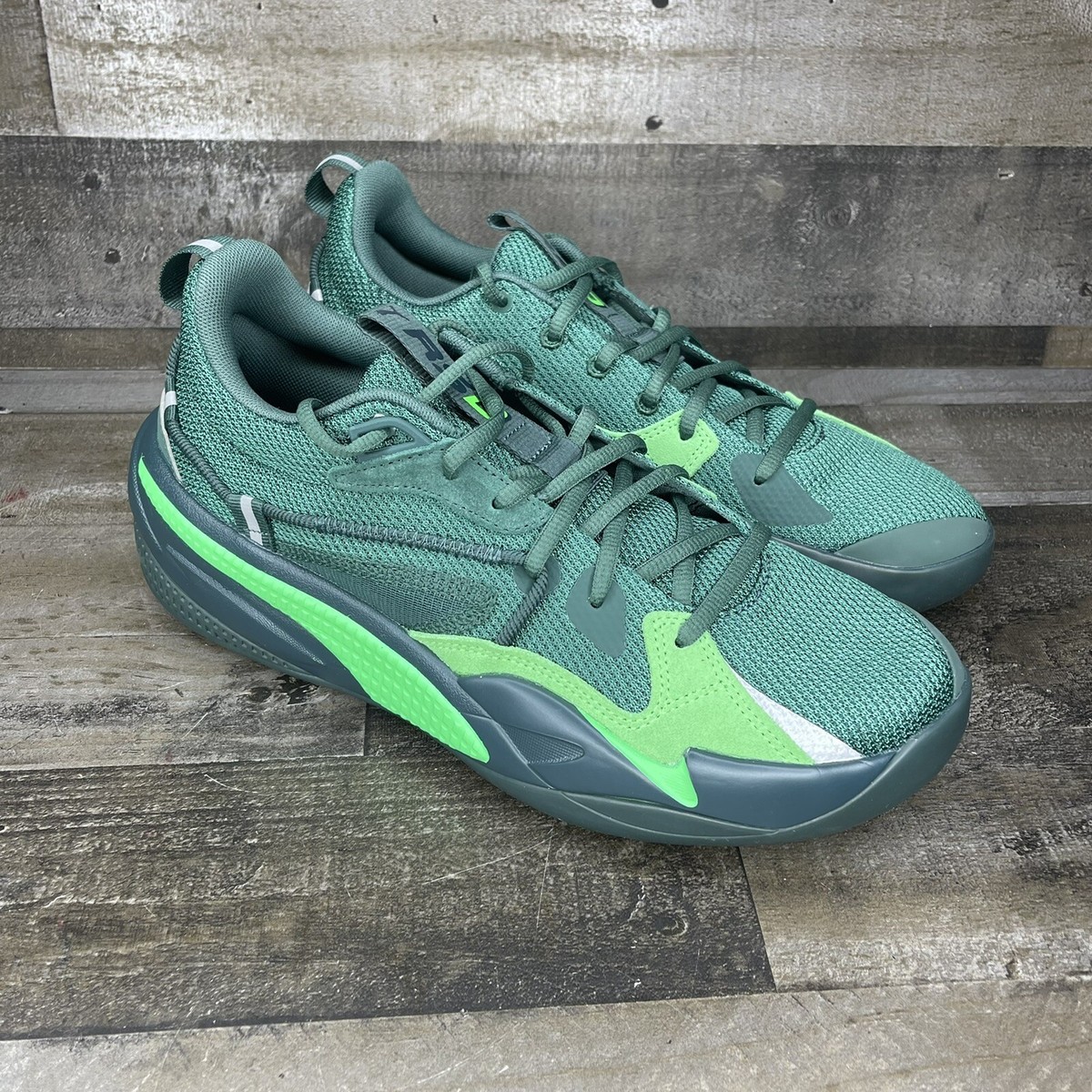 New Puma RS-Dreamer J Cole Basketball Shoes Bistro Green 193990-05