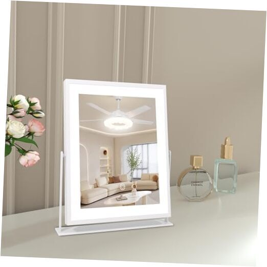 Lighted Makeup Vanity Mirror, Vanity Mirror with Lights, Upgraded Hollywood