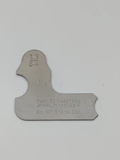 STARRETT NO. 167 , 13/64” INDIVIDUAL RADIUS GAGE