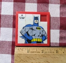 Vintage 1989 Batman Plastic Tile Slide Puzzle