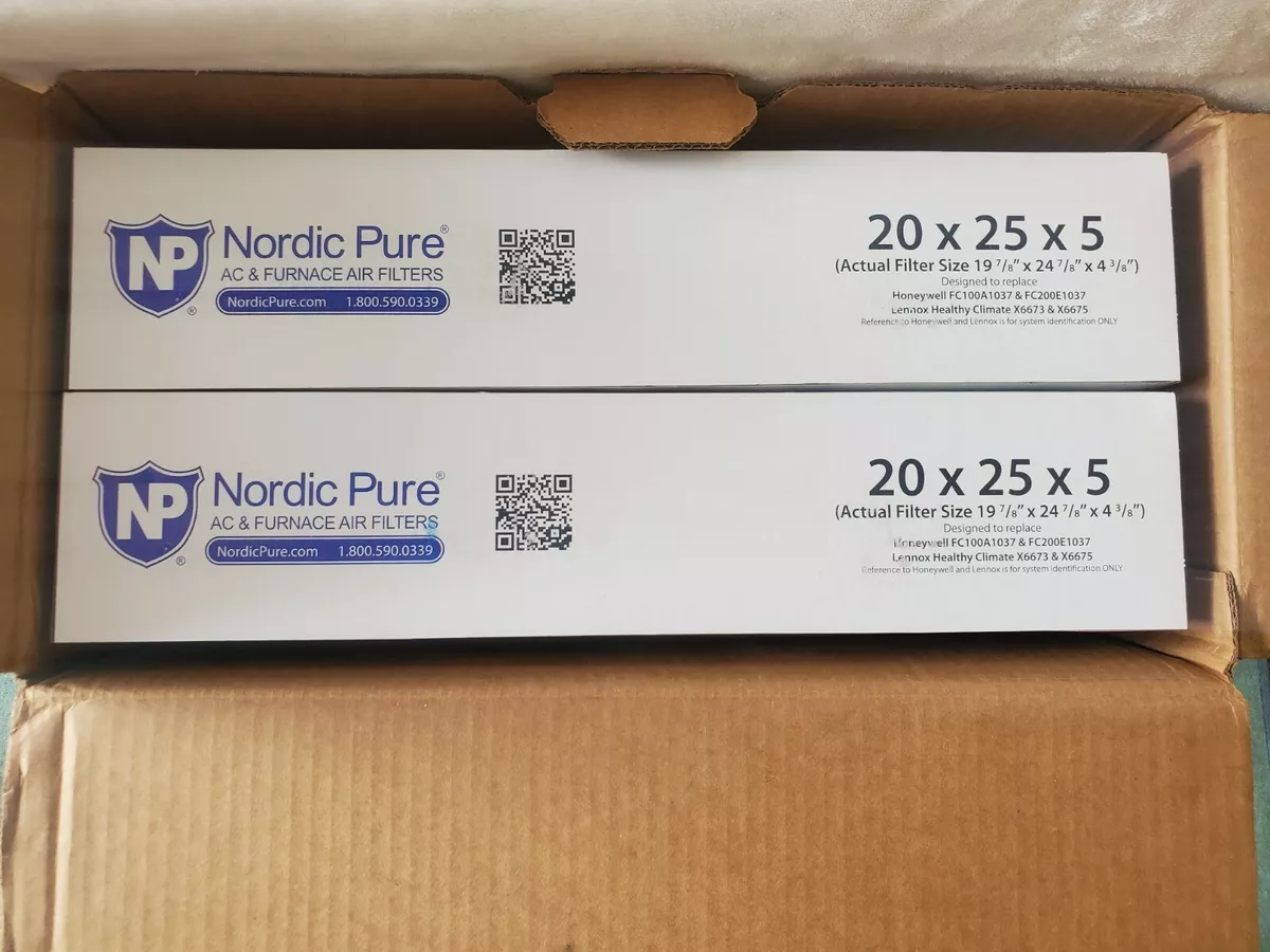 Nordic pure 20x25x5 deals