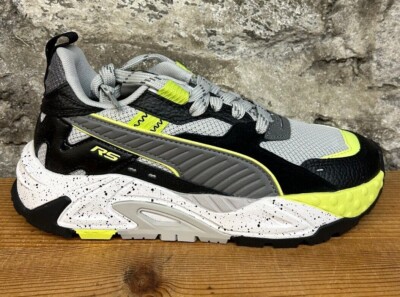 PUMA RS-TRCK SPEC JR (BIG KIDS) 394208 01 MIST/CASTLEROCK/BLACK NEW IN BOX